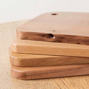 天然木のカッティングボード【シルバーハート】まな板・小【1422793】