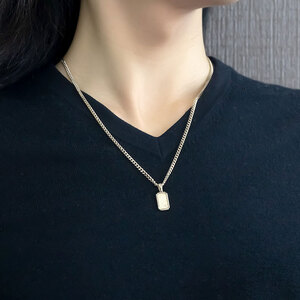 純プラチナ ネックレス pt999 インゴット型 プラチナ ペンダントトップ プレート 喜平用 ダイヤ ダイヤモンド pt999 ジュエリー 普段 使い 230404102dpt999mba SWAA