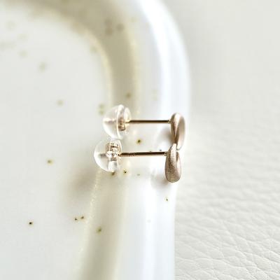 ふるさと納税 甲府市 【ジュエリー】K10YG ムーン 月 ピアス 艶消し マット仕上げ 保証書付 PB-1880 |  | 02