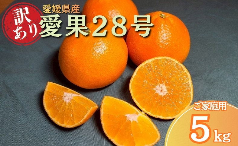 みかん 訳あり 愛果28号 紅まどんなと同一品種 5kg サイズミックス ご家庭用 【12月から順次発送予定】 愛媛 人気 数量限定 先行予約 柑橘 伊予侍ファーム 伊予市｜C137
