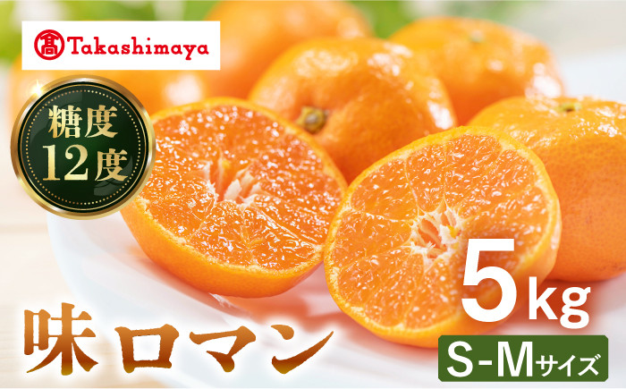 
                  みかん 【高島屋選定品】＜九州屋＞＜先行予約＞味ロマン5kg（S～Mサイズ）＜高島屋＞ [CFQ058] みかん みかん ミカン 柑橘 果物 みかん
                