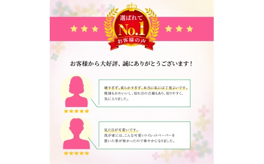 トイレットペーパー シルキークローバー ダブル 192ロール ピンク 超吸水 ふんわり シャワートイレ 無香料 再生紙 柄・色付き 日用品 生活用品 備蓄 富士市 [sf023-036]