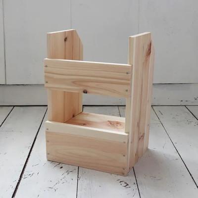 ふるさと納税 高知市 【ひのき香る工作キット】ミニブックスタンド【AT008】 |  | 02