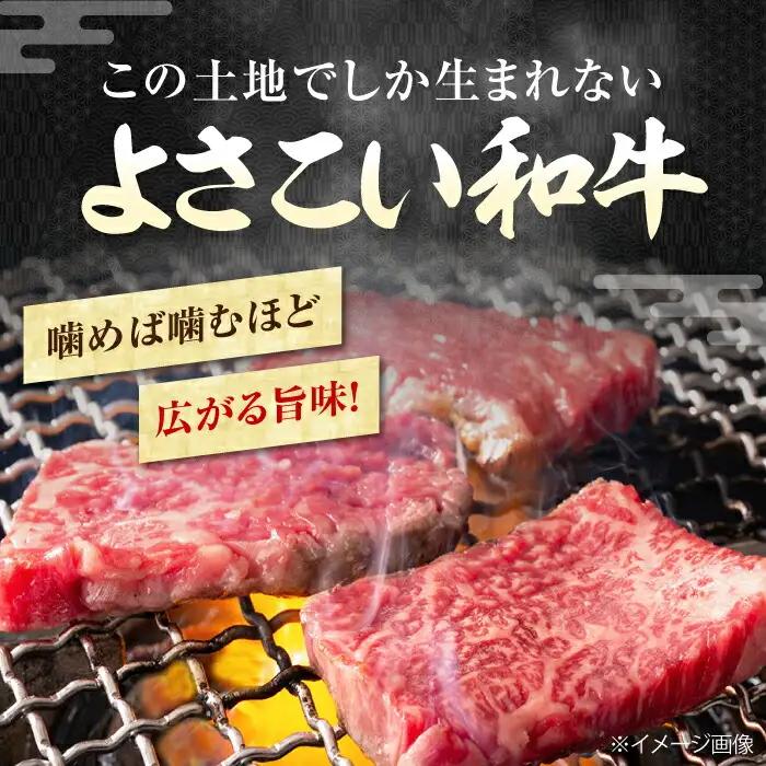 高知県産 よさこい和牛 上ロース焼肉 約750g×2 総計約1.5kg / 牛肉 焼き肉 BBQ 【(有)山重食肉】 [ATAP006]