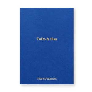 SZ0271　ToDo＆Plan　タスク管理ノート A5 サイズ【ブルー】