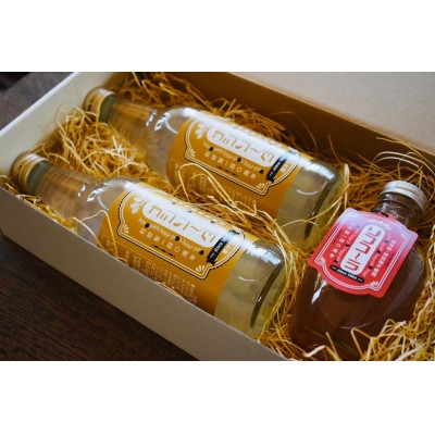 
                  利府梨ギフトセット　利府梨のクラフトコーラ「リフコーラ」1本・利府梨のサイダー「ナシソーダ」2本【1676121】
                