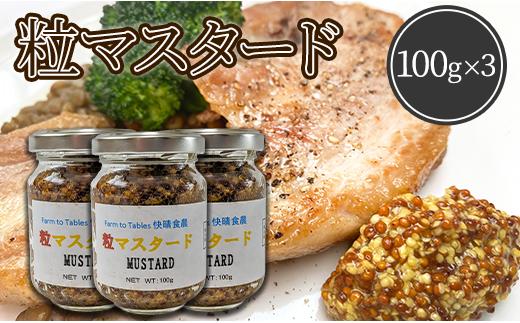 
Farm to Tables 快晴食農　粒マスタード（100g×3）
