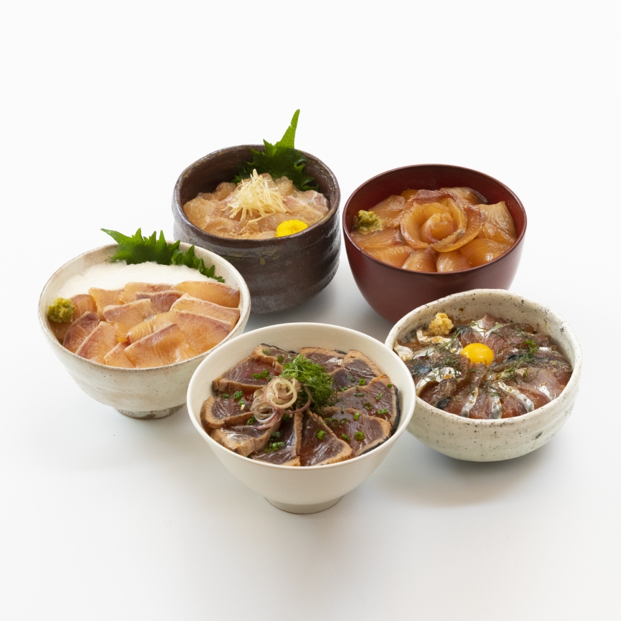 土佐のまかない海鮮丼の素　5種　各3セット