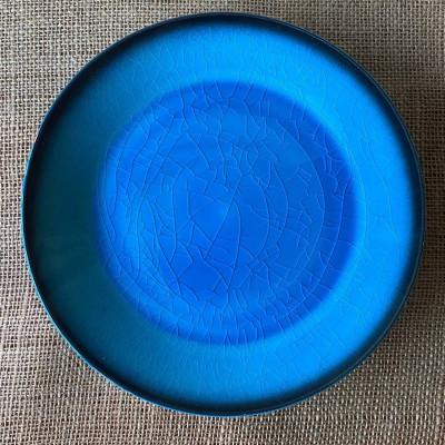 ふるさと納税 多治見市 【令和7年産:精米】特別栽培米コシヒカリ(9kg)+【美濃焼】青輝貫入7寸皿 |  | 01