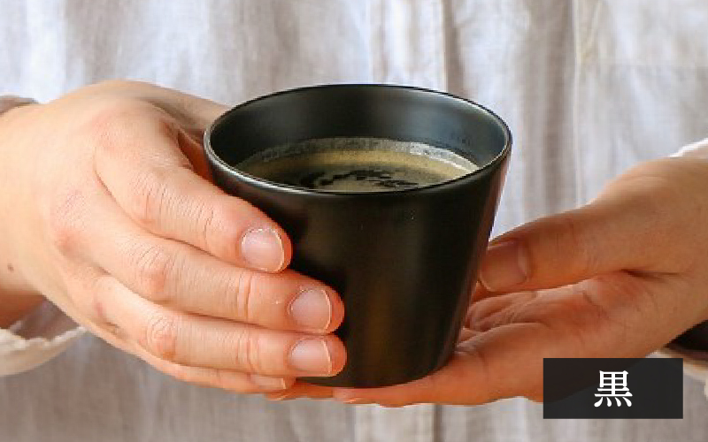 越前硬漆　水月器　黒