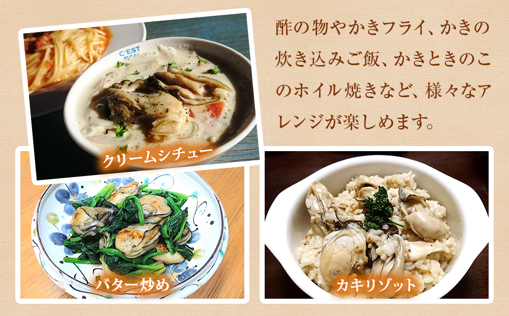 牡蠣 宮城県産 生かき むき身 大粒 生牡蠣 生食 加熱 カキ 