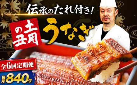 うなぎ 国産 定期便【全6回】（2尾×3箱）うなぎ 鰻[AGAH022]