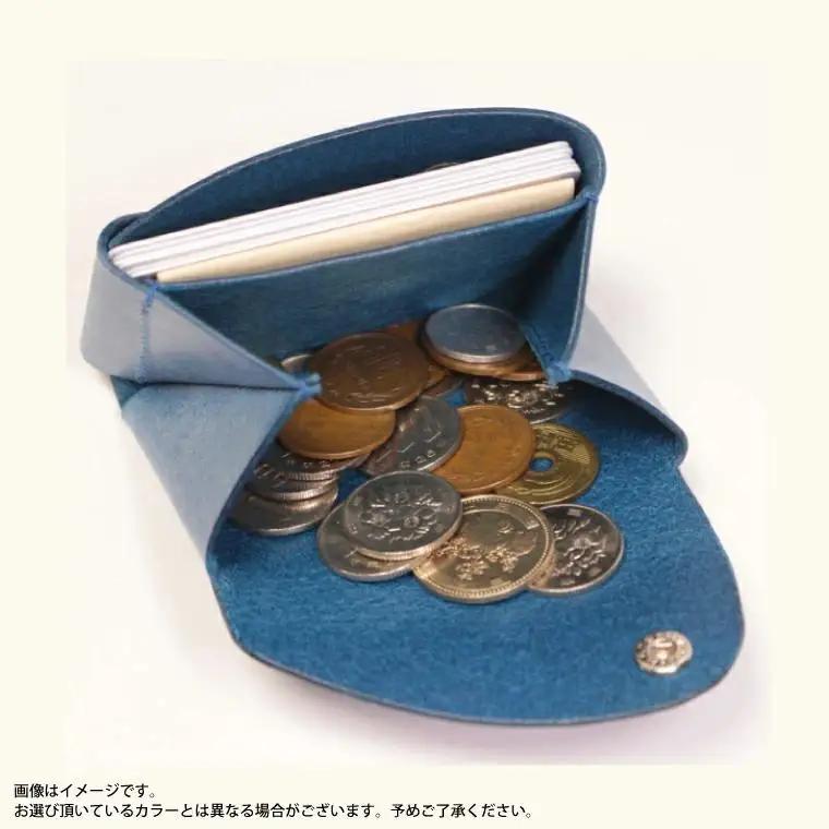 mini Litos ミニリトス 小銭が取りやすいミニ財布 (ワックスアッシュブラウン) 牛革 （BR021）