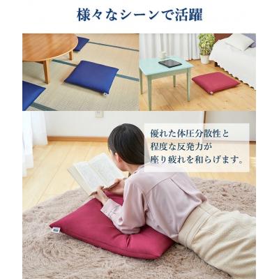 ふるさと納税 幸田町 エアウィーヴ 座布団 大(銘仙判)ギフトBOX仕様 ワインレッド |  | 03