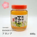 【ふるさと納税】里地・里山のめぐみ　[アカシアハチミツ600g]　鳥取県産純粋ハチミツ はちみつ 蜂蜜 ハチミツ アカシア あかしあ 国産 鳥取県南部町