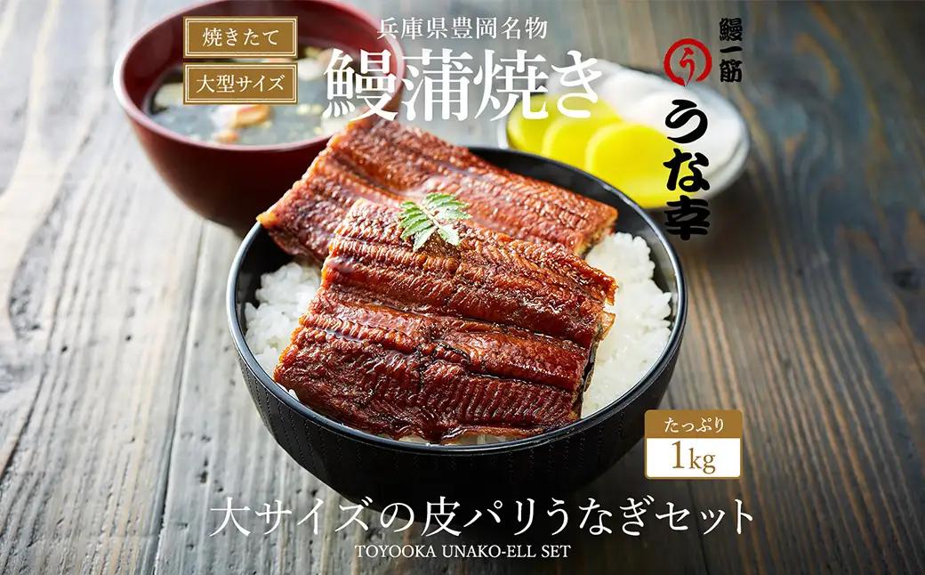 うな幸 国産うなぎ ふわとろ蒲焼き 大型5尾 特製タレ・山椒付き