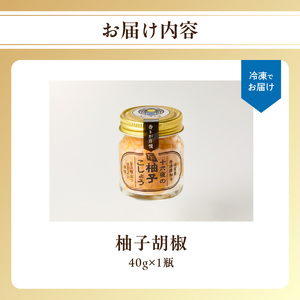 十六夜　柚子ごしょう（40g×1瓶）【A110】