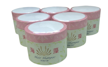 50年超のロングセラー 海藻 シャンプー 6個 セット | ロングセラー 石鹸シャンプー コラーゲン ノンシリコン 海藻抽出成分 美容 頭皮 保湿 健康 調布 東京都