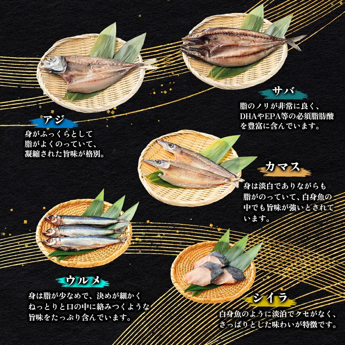 海駅製作所 干物詰め合わせ お任せ3種以上 1.5kg【MT014-2】