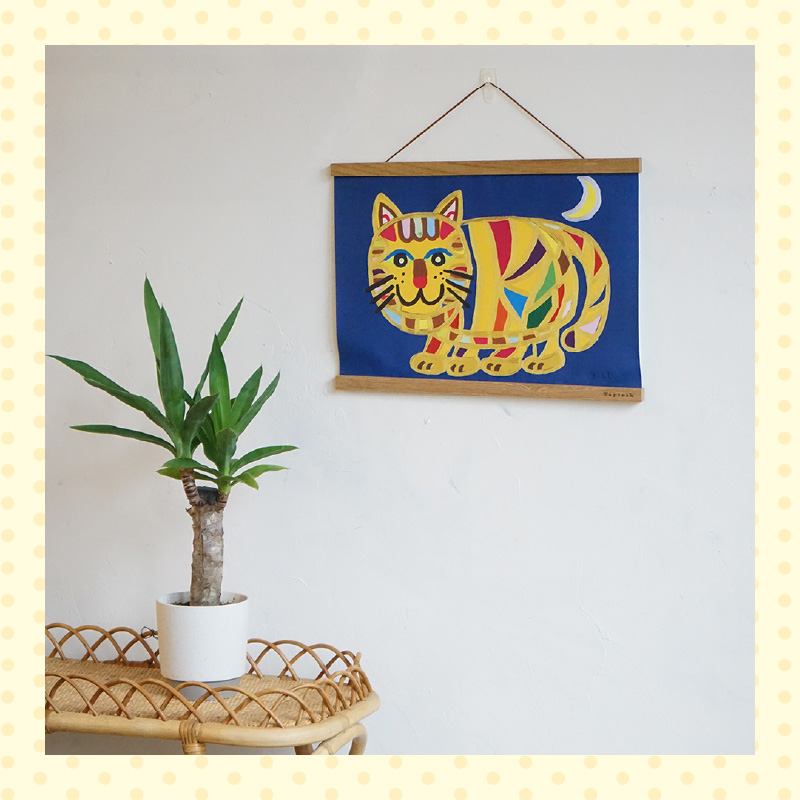 小牧市のアーティスト奥山優さんのポスター 小牧市制70周年記念