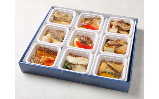 レンジで簡単！近大生まれマダイ惣菜 6種詰合せ（計9食入）おかず お惣菜 西京漬け 近畿大学 詰め合わせ セット【akd011A】