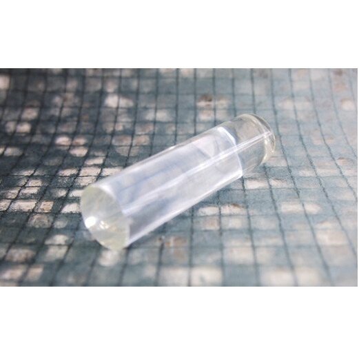 【ふるさと納税】男性にお勧め！印鑑15mm「水晶」花柄イタリアンレザ印鑑ケース付[5839-1385]　　【民芸品・工芸品・伝統技術・民芸品・工芸品・民芸品・工芸品】　お届け：順次発送予定