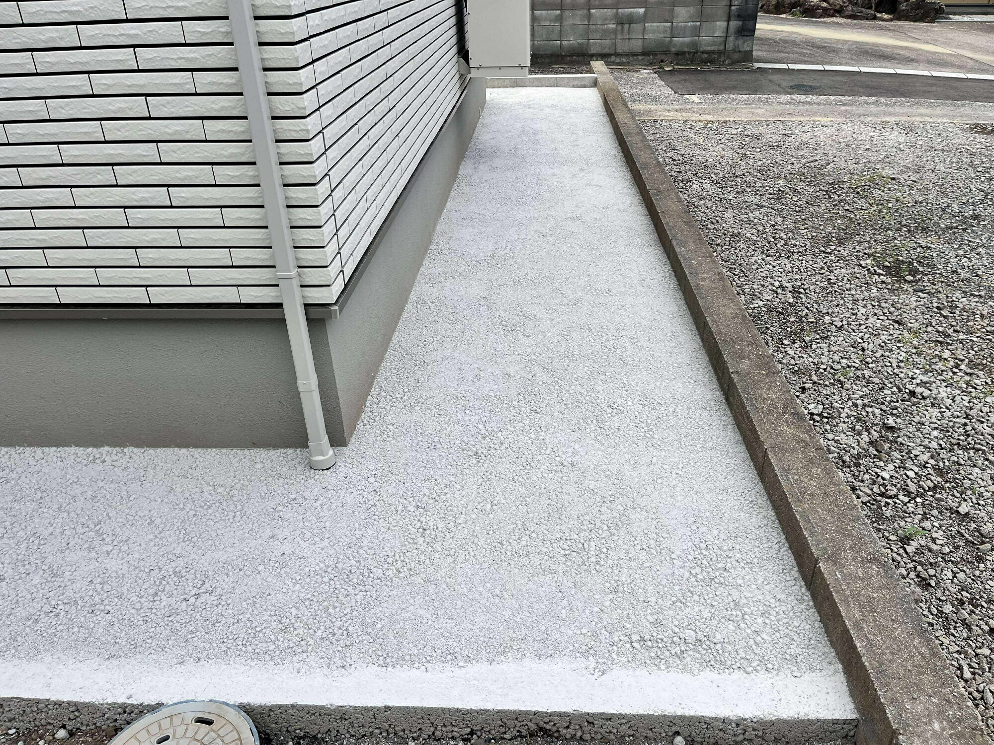 【ふるさと納税】雑草・水たまり対策コンクリート「オワコン®」30m×30m／伊豆の国 静岡 静岡県