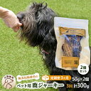 【ふるさと納税】（定期便3回）千葉県で獲れた鹿ペット用ジャーキー(2個セット）100g　定期便・ ペット用品 ペットフード ペットのおやつ おやつ ご褒美 猫用 犬用 無添加 無着色 鹿肉 鹿肉ジャーキー