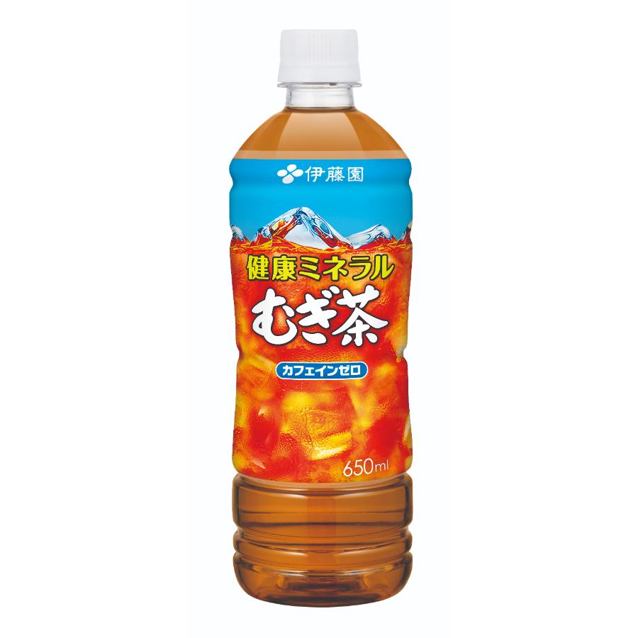 ＜伊藤園＞健康ミネラルむぎ茶 PET650ml×24本