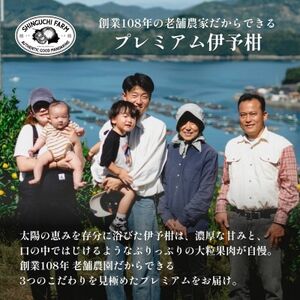 老舗農家が見極めたプレミアム【伊予柑3kg】【愛媛県川上産】【C70-94】【1671254】