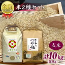 【ふるさと納税】【令和6年産】米・食味分析鑑定コンクール金賞受賞生産者が作る つや姫・雪若丸 山形ブランド食べ比べセット【玄米】 F21B-137