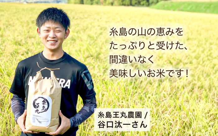 綺麗な山の水で育ったおいしいお米 
