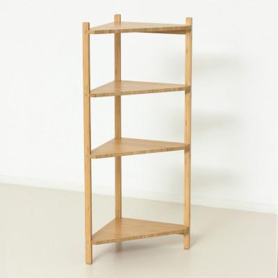 ふるさと納税 海南市 Bambooコーナーラック4段