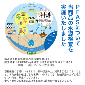 【訳あり品】プレミアム伊豆の天然水29（2L×12本）