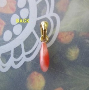 珊瑚職人館の珊瑚 ペンダントB アクセサリー アクセサリー