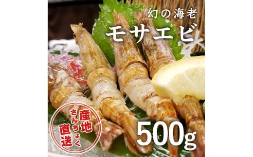 ＜お手軽パック＞幻の海老！猛者エビ(モサエビ) 500g【さんチョク】 312011_EC004