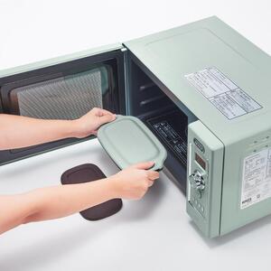 Toffy 電子レンジ用 グリルディッシュK-MW6　カラー：グレージュ【kt072-003-2】電子ﾚﾝｼﾞ 料理 ｸﾞﾘﾙ調理 簡単 手軽 ふっ素樹脂加工