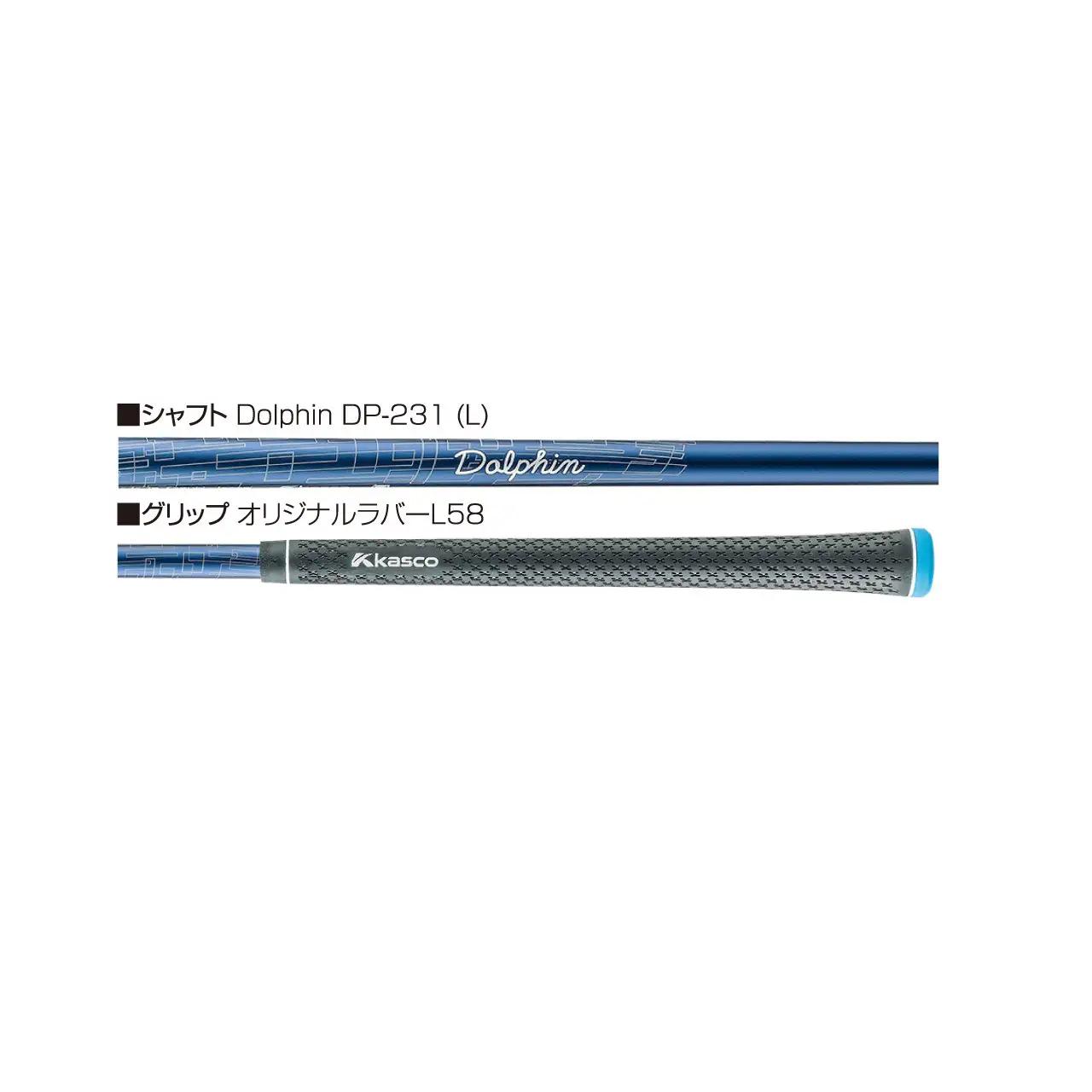 【ロフト角56°】ゴルフクラブ ドルフィンウェッジ DW-125G ミッドナイトブルー セミグースネック レディース キャスコ kasco