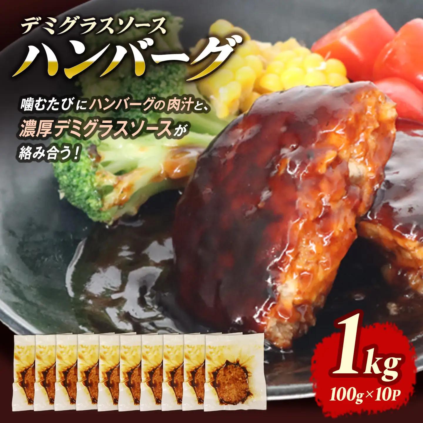 ハンバーグ デミグラスソースハンバーグ 10個 10-237 ハンバーグ