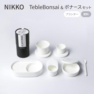 ふるさと納税 白山市 NIKKOのTebleBonsai+肥料「ボナース」セット(TB-2)