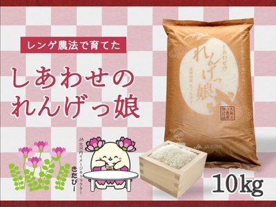 しあわせのれんげっ娘10kg (精米)｜ヒノヒカリ [0264]