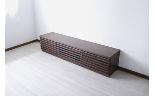 【開梱・設置】アストロ 180cm テレビボード（ウォールナット）　AX046