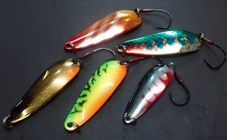 忠さんのスプーン アートフィッシング オリジナルセットD 釣り 釣り用品 常見忠 対象:Bite、MeshBite、DCBite、NorthernBite、ShellBite、RiverDolphin