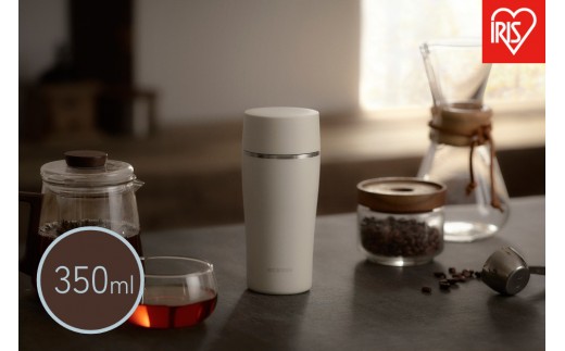 セラミックコーティングマグボトル３５０ｍｌ CMSS-350 ホワイト