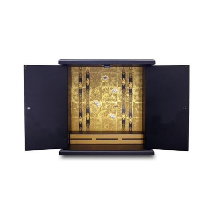 【ふるさと納税】タツクラフト 紀州塗り ミニ仏壇 小 鉄黒 【Tk280】 | 仏壇 日用品 人気 おすすめ 送料無料