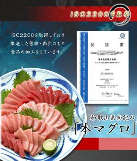 【串本町×北山村】本マグロ（養殖）トロ＆赤身セット240ｇ【3月発送分】