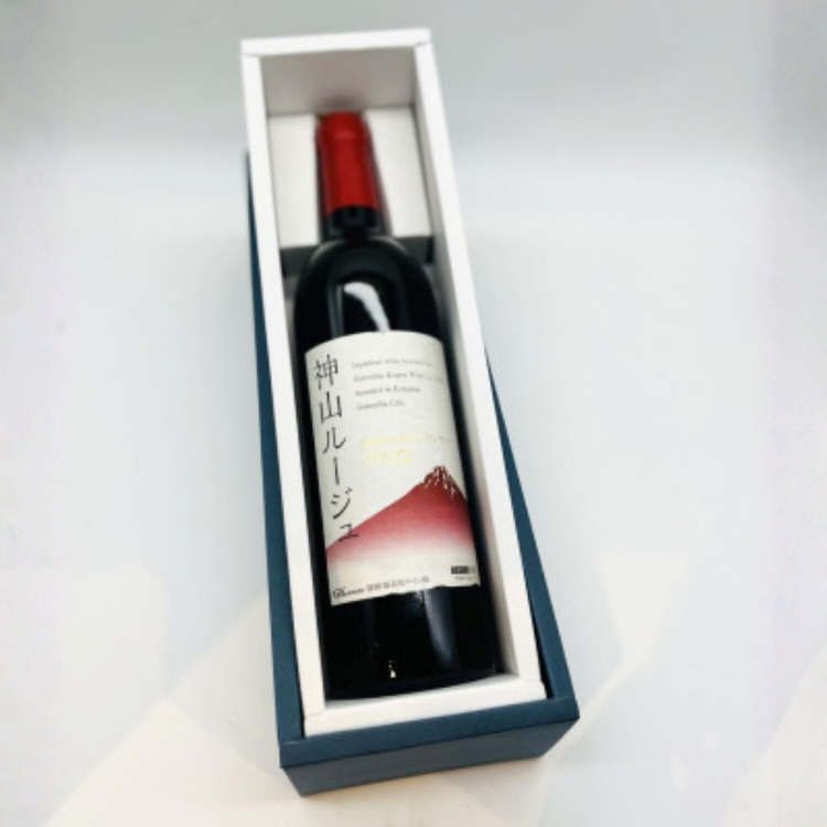 御殿場高原ワイン神山ルージュ750ml×1本 | 酒  お酒 ワイン 赤 赤ワイン 750ml 神山ルージュ wine 葡萄酒 アルコール飲料 ぶどう ブドウ 晩酌 パーティー 記念日 お祝い ※離島