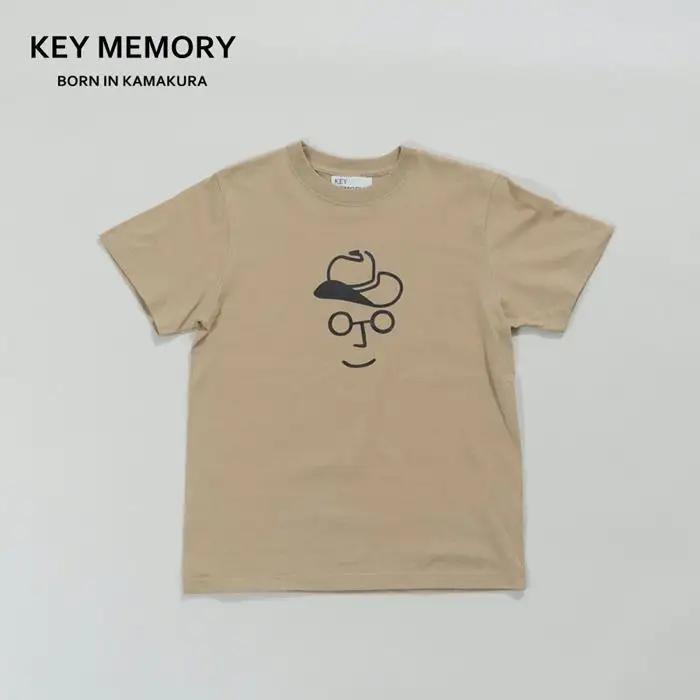 《1》【KEYMEMORY 鎌倉】カウボーイハットTシャツ BEIGE