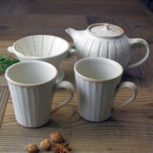 BJ007ハンドドリップ コーヒータイム セット　わかさま陶芸