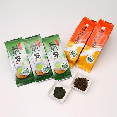 ふるさと納税 大垣市 普段使いの銘茶揃え(煎茶とほうじ茶セット) |  | 01